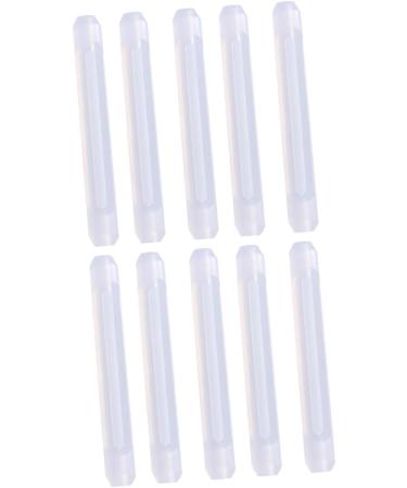 Uonlytech Anti-Slip Handle for Glasses - Silicone Accessories | 5 Pairs of White Medium Anti-Slip Glasses Brackets - Buy Online on GoSupps.com