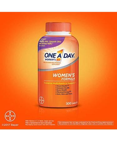One-a-Day Women's Complete Multivitamin 300 Tablets for Bone and Skin Health - Buy Online on GoSupps.com