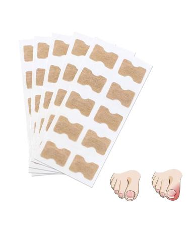 Nail Correction Stickers for Ingrown Toenails Relieve Pain Nail Treatment (50 count)