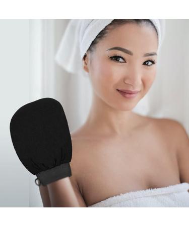 4 PCS Exfoliating Gloves Exfoliation Scrubbing Mitt Black Deep Body Exfoliating Glove Dead Skin Remover Shower Body Scrub Gloves for Women and Men Ingrown - Buy Online on GoSupps.com