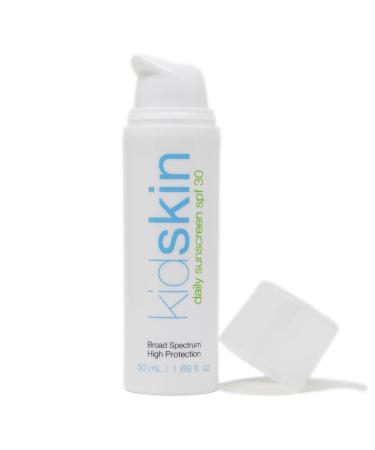 Kidskin Kids Sunscreen SPF30 | One of Natures Most Powerful UV-Absorbing Ingredients | Kids Sunblock Sun Cream for Kids | Contains Red Algae Extract & Zinc Oxide | Broad Spectrum UVB UVB Made in USA