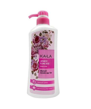 KA-LA Japanese Plume Rose Shower Cream 500 ML.