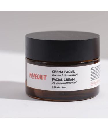 3% Vitamin C Face Moisturizer - Anti-Aging & Brightening Cream with Thyme Hamamelis Blueberry & Cucumber Extracts Vegan Clean Cruelty-Free 2 fl oz