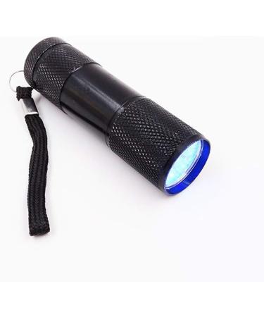 YUSHU 9W UV Resin Curing Lamp | LED 395nm UV Black Light Flashlight for Jewelry & Gel Nail Polish - Buy Online on GoSupps.com