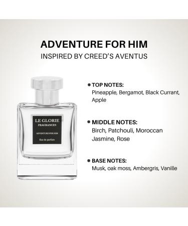 Inspired by Aventus for men Adventure for Him EDP Long Lasting 12-14 Hours Perfume Spray for Men All Skin Types Cruelty Free - 0.33 oz 10ml Inspired by Cre*d Aventus for men Eau de Parfum 0.33 Fl Oz (Pack of 1) - Buy Online on GoSupps.com