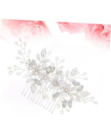 FRCOLOR Set of 2 Wedding Hair Combs Hair Accessories Bridal Hair Jewellery Combs Tiara Comb for Bride Hair Comb with Rhinestone Crystal Headpiece Snap the Drill - Buy Online on GoSupps.com