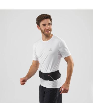 Salomon Pulse Belt Hydration Belt - Ideal for Trail Running & Hiking - Black, Medium - Buy Online on GoSupps.com
