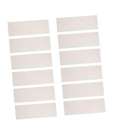 Housoutil 16pcs Lace Double Eyelid Sticker Female Makeup Eyelid Sticker Comfortable Eyelid Tape Post Net Mesh 2.8x0.4x0.1cm Yellow