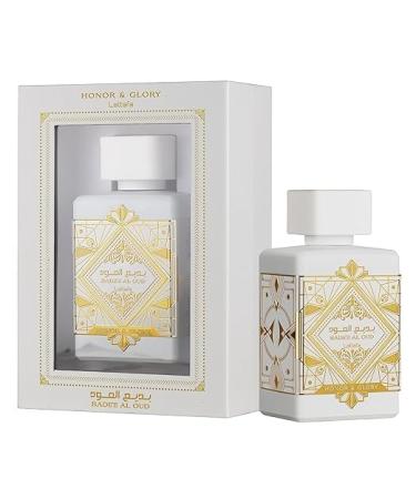 (Pack Of 2) Badee AL Oud Sublime Badee AL Oud Honor & Glory Long Lasting Eau De Parfum Pineapple and Creme Brulee Vanilla Moss & Patchouli Fragrance Perfume Scent 100- ML 3.38 Floz Spray - Buy Online on GoSupps.com