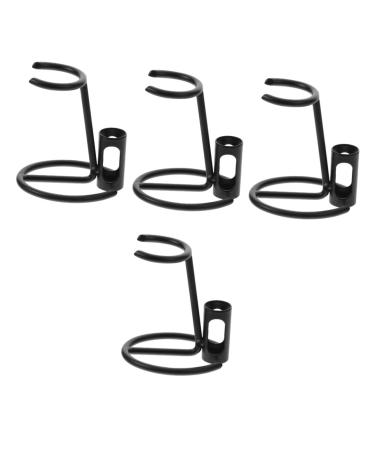 Beaupretty 4 pieces of razor holder holders stand shaving brush holder toothbrush holder stand razor-based holder holder for shaving rainsters rustproof steel man hair dryer