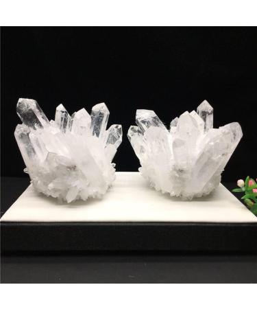 Natural Crystal Rough 1PC Natural Crystal Cluster Specimen Ore Quartz Reiki Stone Raw Crystals Home Crystal (Size : 500-600g) - Buy Online on GoSupps.com