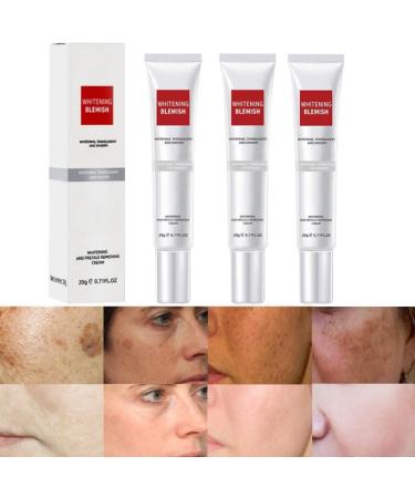 BEROZA Set of 3 Creams for Face Spots Whitening Cream for Freckles Dark Spot Removal Cream Cream for Dark Spots Skin Lightening Cream for Face Spots