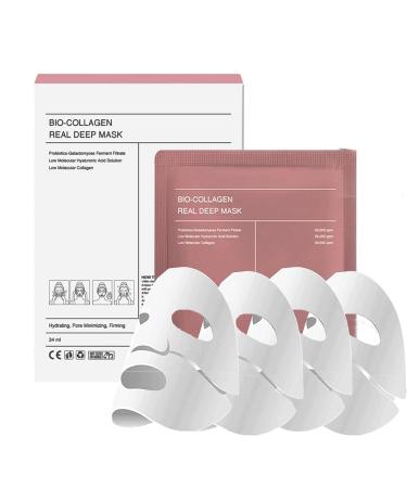 LuGirlre Bio-Collagen Mask Collagen Real Deep Mask Overnight Collagen Overnight Mask Collagen Overnight Mask Collagen Mask Overnight