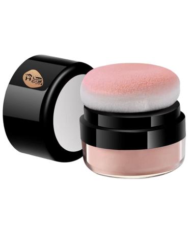 Air Cushion Loose 4 Colors C Orange Powder Coral Red Little Pink Milk Tea Makeup Powder for Matte Natural Look Single