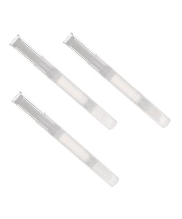 VALICLUD 3 pi ces Flacons Transparents Rechargeables pour Gloss L vres Bouteilles Vides tanches pour Huiles Essentielles et Cosm tiques Tubes Portables pour Voyage