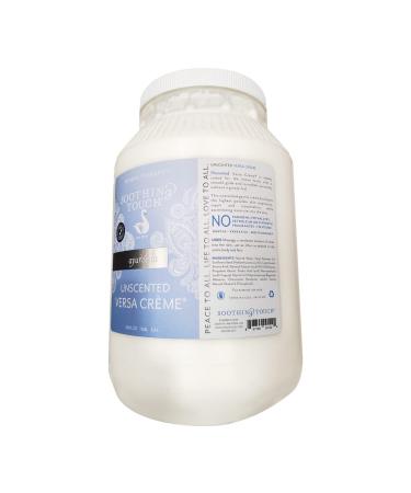 Soothing Touch Unscented Versa Creme - Professional Massage Cream Maximum Moisture & Skin Rejuvenation for Face & Body - 1 Gallon - Buy Online on GoSupps.com