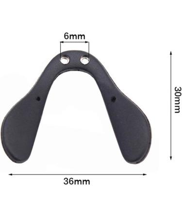 Milageto U-Shaped Nose Cushions for Glasses | Metal Core Saddle Accessories for Comfort | Ideal for Magnifying Reading and Sunglasses - Buy Online on GoSupps.com
