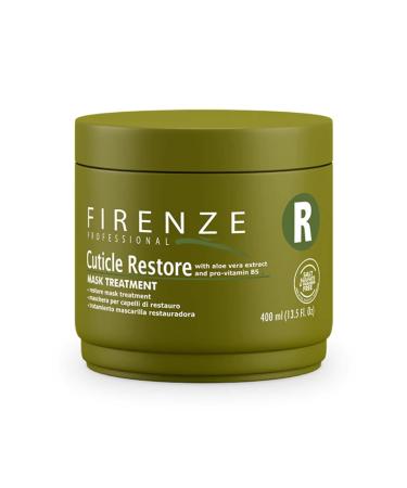 Firenze Professional Cuticle Restore Mask Treatment (salt sulfate & paraben free) 13.5 oz with Free Red Gift Bag