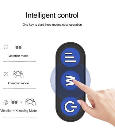 Ikasus 3D Electric Neck Massage Pillow - U-Shaped Pain Relief Device for Car & Office | Rotating Heads for Relaxation - TP-0117c - Buy Online on GoSupps.com