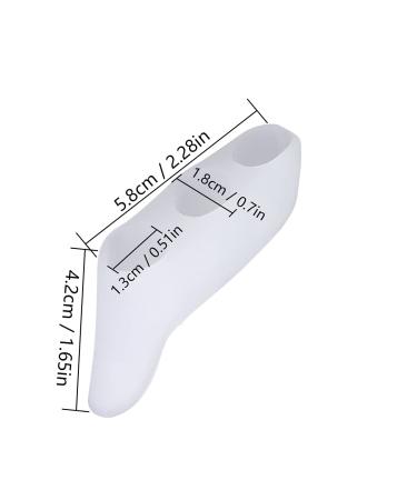 2 Pieces Gel Toe Spreaders Alleviate Pain & Protect Small Toes Perfect for Overlapping Toes - Buy Online on GoSupps.com