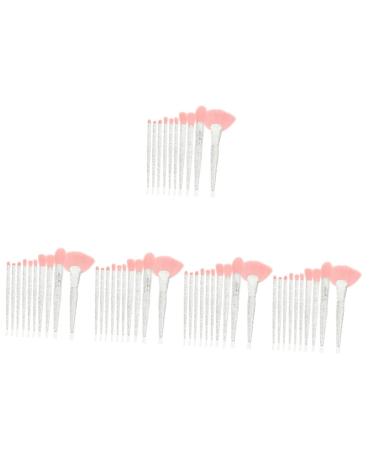 Angoily 5 Sets Makeup Brush Highlighters Pens Brush for Makeup Eyeshadow Highlighter Brush Loose Powder Brush Makeup Tool Cosmetic Brush Eye Tool Brush Girl Artificial Fiber Eye Brush Miss