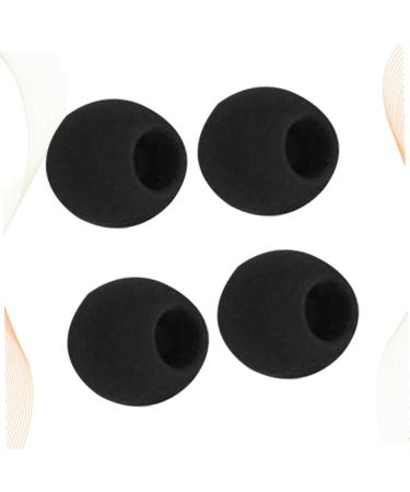 VANZACK 4 Pcs Black Noise Reduction Earplugs Size 3 - Ultimate Comfort & Sound Protection for All | International Shipping Available - Buy Online on GoSupps.com