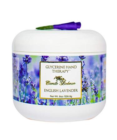 Camille Beckman Glycerine Hand Therapy Cream  English Lavender  8 Ounce English Lavender 8 Ounce (Pack of 1)