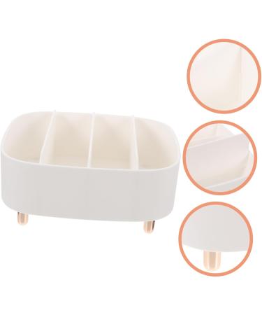 POPETPOP 2pcs Box Makeup Storage Box Plastic Organizers Desktop Makeup Organizer Makeup Organizer Small Grid - Buy Online on GoSupps.com