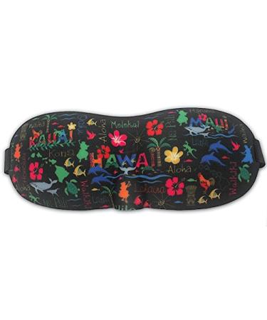 Island Travel Sleep Eye Mask - Hawaiian Adventures