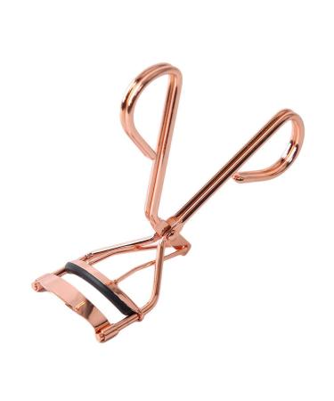 Fliyeong Durable Professional Rose Gold Eyelash Curler Eye lashes Curling Clip Cosmetic Makeup Tools Accessories