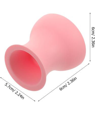 FOMIYES Makeup Brush Cleaner Cup Silicone Makeup Cleaning Brush Scrubber Bowl Cosmetic Brush Cleaning Pad Portable Brush Washing Tool Beauty Sponge Cleaner Pink - Buy Online on GoSupps.com
