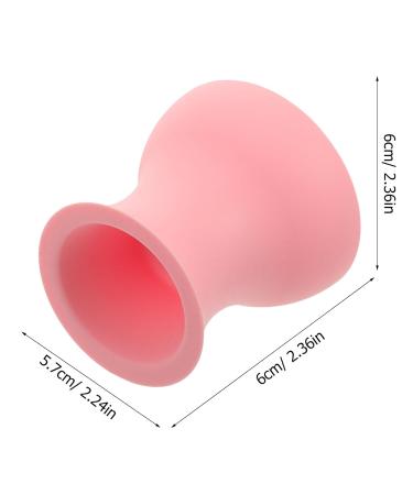 FOMIYES Silicone Makeup Brush Cleaner Cup - Portable Scrubber Bowl & Beauty Sponge Cleaning Tool in Pink - Buy Online on GoSupps.com
