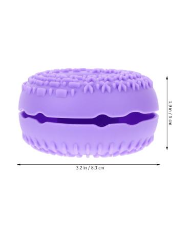 Beavorty Makeup Brush Cleaner & Sponge Cleaning Pad - Eye Protection Purple - Perfect for All Cosmetics - Buy Online on GoSupps.com