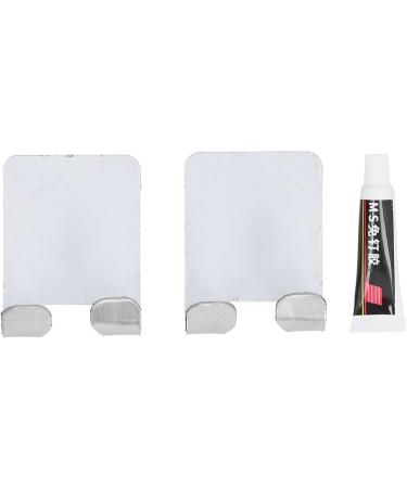 YWBL-WH Self-Adhesive Stainless Steel Wall Hooks | Razor Holder & Brush Stand for Shower | Durable & Easy to Install - Buy Online on GoSupps.com