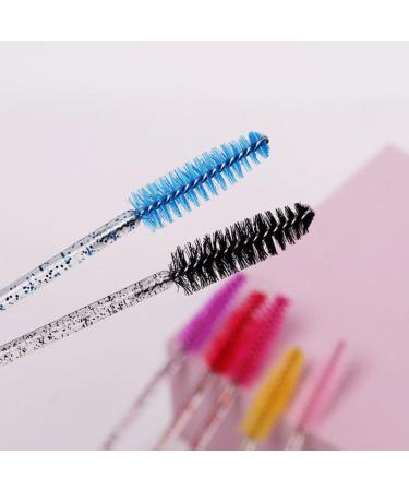 Brosses de cils jetables Mascara Wands Lash Brush Brush Applicator cils Outils d'extension jetable 50pcs Couleur al atoire - Buy Online on GoSupps.com