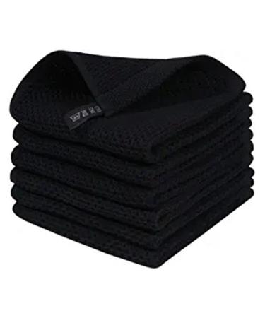 Kenntsh Kitchen Towels 6Pcs Weave Ultra Soft Absorbent Dish Towels Quick Drying Dish Cloths 12In