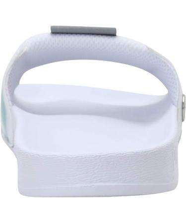 PUMA Unisex Mapf1 Graphic Leadcat FTR Slide Sandals 44.5 EU - Puma White/Spectra Green | International Shipping Available - Buy Online on GoSupps.com