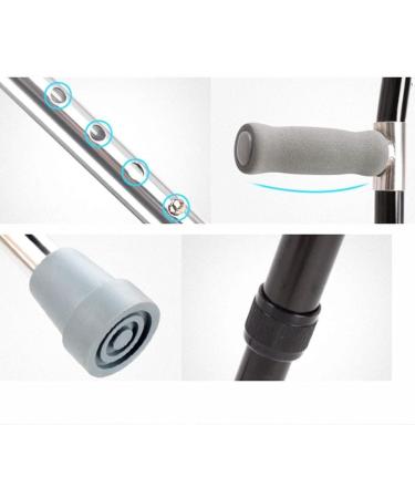 Forearm Crutches Adjustable Non Slip Crutch Four Feet Walking Stick Old Man Walking Aid Scalable Regulation Aluminum Alloy Light Walker Elderly Cane Lightweight Arm Crutch Elegant - Buy Online on GoSupps.com