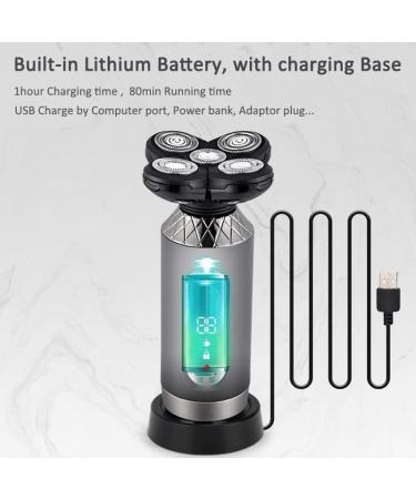 GeRRiT Electric Razor for Men - 4 in 1 Waterproof Rechargeable Shaver & Beard Trimmer | International Shipping - Buy Online on GoSupps.com