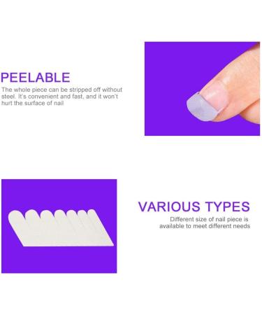 Adhesive Silk Nail Wraps Reinforce Tool - Nail Protector for Wraps | Nail Art Tool - 6Pcs - Buy Online on GoSupps.com