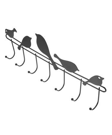 BUGUUYO Decorative Hook Sundry Door Hooks Clothes Hat Hook Wall Coat Hat Hooks Bathroom Door Iron Towel