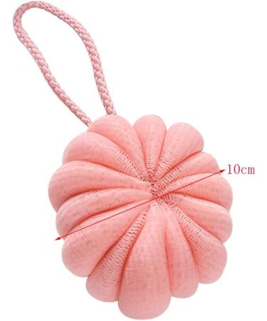 Bath Sponge Shower Loofah Exfoliating Bath Mesh Pouf Scrubber for Women and Men - Buy Online on GoSupps.com