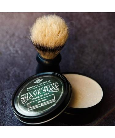 MNSC Old Faithful Artisan Small Batch Shave Soap | Hypoallergenic All-Natural & Handcrafted for a Smooth Nick-Free Shave | International Shipping Available - Buy Online on GoSupps.com