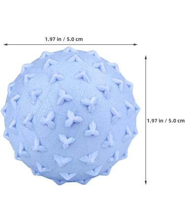 Gatuida 4-Piece Triangular Fitness & Massage Ball Set | Neck & Foot Massager Gymnastics & Yoga Balls Firm TPE Spiky Design - Buy Online on GoSupps.com