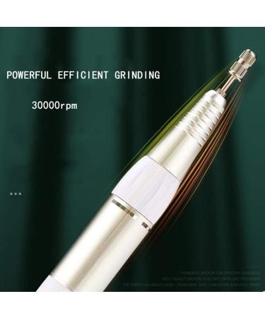 Nail Drill 30 000 RPM Acrylic Nail File Professional Nail Drill for Acrylic Nail Pedicure Polishing Shape Tool Design Ideal for Home Salon Use Nail Buffer Manicure P Black - Buy Online on GoSupps.com