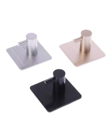 FXCO Self Adhesive Kitchen Wall Hooks & Key Rack - Durable Aluminum Towel Holder for Home & Door Organization - Buy Online on GoSupps.com