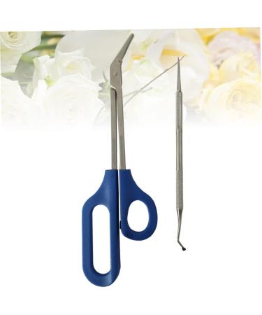 FRCOLOR 1 Set of Alltagsdal Limas De U as Nail Files Manicure Kit Stainless Steel Elderly Care Set Long Handle - Buy Online on GoSupps.com