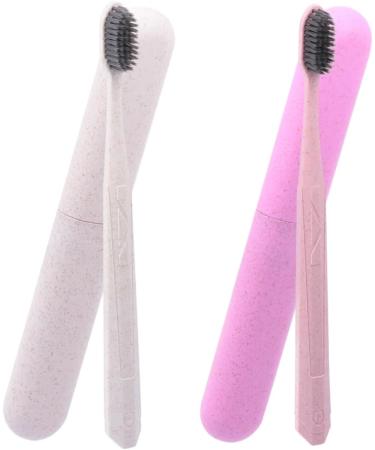 ULTECHNOVO Travel Toothbrush Set - 6 Pcs Manual Toothbrush and Toothpaste - Eco-Friendly Travel Case for Toothbrush Lovers - Buy Online on GoSupps.com