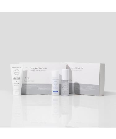 AG Starter Kit: Nutrient Toner 30ml Caviar Protein Fluid 15ml & Age Defying Caviar Cream 30ml - Shop Internationally - Buy Online on GoSupps.com