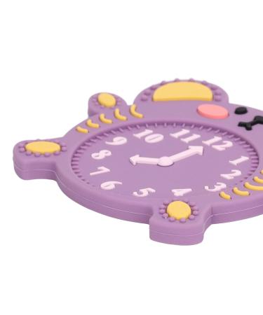Alarm Clock Shaped Cartoon Teething Toy for Babies - Bright Color Baby Travel Teether - Buy Online on GoSupps.com